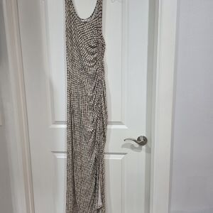 Black and White Maxi Dress